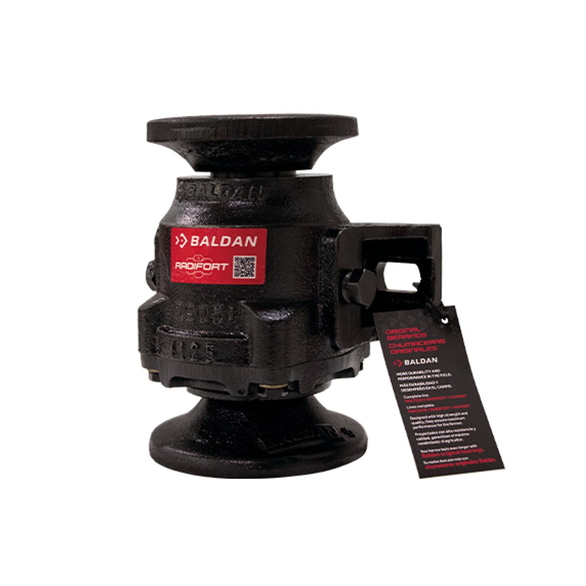 Chumacera de aceite radial 193 mm para eje 1 1/4"